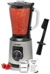 Cloer 6958 Standmixer mit 1,5 l Glasbeh&auml;lter und 6-fl&uuml;gligem Messer, Mixer mit