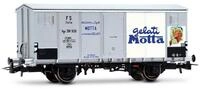 Rivarossi HR6711 FS, 2-achsiger K&uuml;hlwagen Hgb, Metallaufbau, silberner...