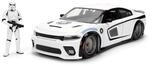 Jada Toys Star Wars Stormtrooper Dodge Charger SRT Hellcat 1:24 Die-Cast Auto...
