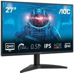 AOC Q27B36X 27 Zoll WQHD Gaming Monitor, 144Hz, IPS Panel, 4ms GtG, HDR10, (2560x1440