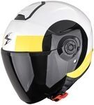 SCORPION EXO-CITY II SHEER White-Black-Yellow XXL