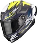 Scorpion EXO-Race AIR Kobra Matt Neon Blue-Yellow XL