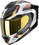 SCORPION EXO-1500 AIR SLEEK White-Blue-Yellow XXL