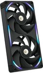 NZXT F240X Performance-Einzelrahmen-L&uuml;fter - 2x 120mm PWM RGB...