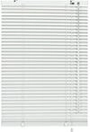 Gardinia Alu-Jalousie, Sicht-, Licht- und Blendschutz, Wand- und Deckenmontage,...