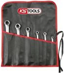 KS Tools 911.0370 CLASSIC TX-E-Doppel-Ringschl&uuml;ssel-Satz, 6-tlg.