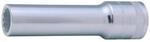 Bahco 1/2 Zoll Tiefe Buchse Steckschl&uuml;sseleinsatz SW 19mm 12-Punkt x 82.6 mm