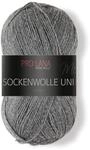Pro Lana Sockenwolle Uni 4-fach 404 - hellgrau