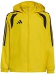 adidas Unisex Kinder Tiro 26 League Windbreaker Kids Coat, team yellow/black,...