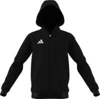 adidas Unisex Kinder Entrada26 Full Zip Hoodie Kids Sweatshirt, Black/White,...