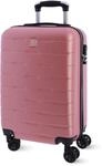 AMICHI &ndash; Handgep&auml;ck Koffer 55x40x20 cm | Leichter Kabinentrolley Hartschale mit 4