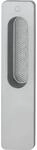 HOPPE 3866539 Hebeschiebet&uuml;rmuschel Omega au&szlig;en eckig, Aluminium, 34 x 150 mm 