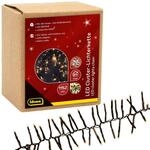 Idena 31898 - LED Cluster Lichterkette mit 1152 LEDs in Warmwei&szlig;, ca. 28 m lang,