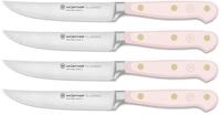 W&Uuml;STHOF Classic Steakmesser-Satz mit 4 Messern, 12 cm, Pink Himalayan Salt (Rosa)