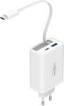 ANSMANN USB Ladeger&auml;t mit integriertem Kabel, 30W Power Delivery...