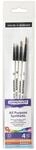 Daler Rowney 212540007 Graduate Detail-Pinsel, Synthetik, 4 St&uuml;ck