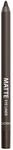 GOSH Matte Eyeliner in warmem Dunkelbraun I cremig weiche Textur f&uuml;r einfaches