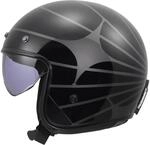 LS2, Jet Motorradhelm BOB II COSMIC Black Grey, XS