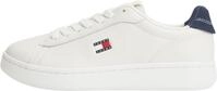 Tommy Jeans Damen Court Sneaker Archive '98 aus Leder, Mehrfarbig (RWB), 36