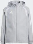 adidas Unisex Kinder Tiro 26 League Windbreaker Kids Coat, team light grey/white,
