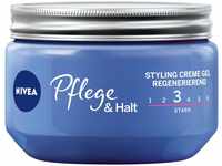 NIVEA 1er Pack Haar-Gel, Styling Creme Gel, Starker Halt, 1 x 150 ml Tiegel,...