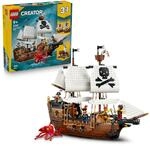 LEGO Creator Legend&auml;res Piratenschiff Spielzeug - Modellbau mit 2 Bauoptionen...