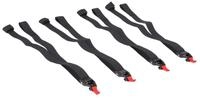SW-Motech Gurt-Set passt f&uuml;r 4 St&uuml;ck f&uuml;r PRO Hecktasche Haken einseitig Set, Black