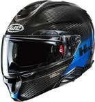 HJC, Modularer Motorradhelm RPHA 91 CARBON ELIG Blue Carbon MC2, XS