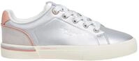 Pepe Jeans M&auml;dchen Kenton Galactic G Sneak, Grau/silberfarben