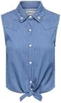 Onlbriar S/L Pearl Knot Shirt DNM Qyt