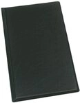 Esselte 56837 Visitenkartenbuch, f&uuml;r 128 Visitenkarten, Kunststoff, schwarz