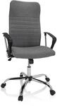 hjh OFFICE 729426 B&uuml;rostuhl ARTON 40 Stoff Drehstuhl ergonomisch, hohe...