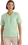 Damen T-Shirt mit V-Neck und Streifen