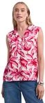 Street One Damen Top mit Kragen und Strukturmix