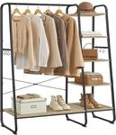 VASAGLE Kleiderst&auml;nder, Garderobenst&auml;nder, 45 x 120 x 160 cm Garderobe,