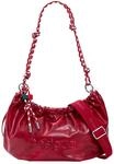 Desigual Umh&auml;ngetasche Schultertasche Half Logo Waverly Bag Carmine rot