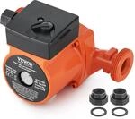VEVOR Heizungspumpe 6 m F&ouml;rderh&ouml;he, 220 V, 92 W, 60 L/min,...