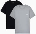 Herren CORE Logoband 2-Pack Crew Neck T-Shirt Black XXL
