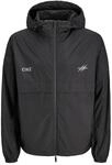 JACK & JONES Herren Jcocnz Paris Windbreaker Jacket Noos, Black, l