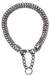 TRIXIE Zug-Stopp-Kettenhalsband Gr&ouml;&szlig;e L&ndash;XL: Halsumfang 60 cm/2,5 mm in silber -