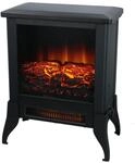 Classic Fire Elektrokamin Verona - Elektrischer Kamin 2000W - mit Heizung und