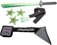 Simba Next Ninja Mega-Set, 9 Teile, G&uuml;rtel verstellbar bis 80cm, Schwert mit...