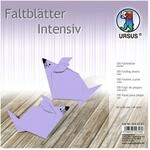 Ursus 3145161 - Faltbl&auml;tter Uni intensiv, flieder, ca. 20 x 20 cm, 65 g/qm, 100