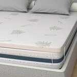 miasuite i sogni italiani Topper aus Memory Foam 80x190 - H&ouml;he 10 cm, Abziehba, Aloe