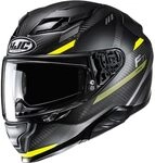 HJC, Integraler Motorradhelm F71 CARBON ESIRA Carbon Yellow MC3HSF, XS