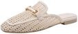 Tamaris Damen Sabot flach, beige, 37 EU