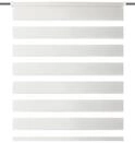 Home fashion Kettenzugrollo Zebra, Stoff, wollwei&szlig;, 150 x 100 cm