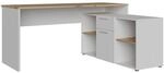 Forte Contra Costa Eck-Schreibtisch 160, moderner Schreibtisch mit Schublade,...