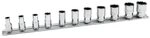 Jgo.Vasos 1/4"B/Est.Regl.11Pzs