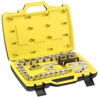 Stanley Fatmax Steckschl&uuml;ssel-Set (26-teilig, &frac12;, 6-Kant, im robusten Koffer...